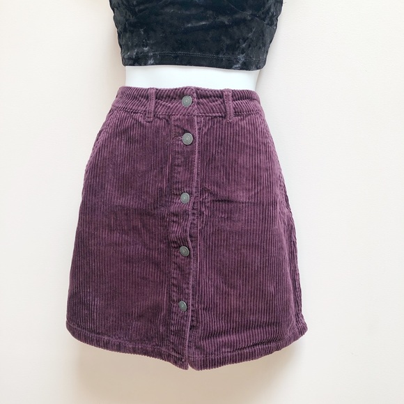 VERO MODA 'CLEA' CORDUROY SKIRT - Picture 6 of 13